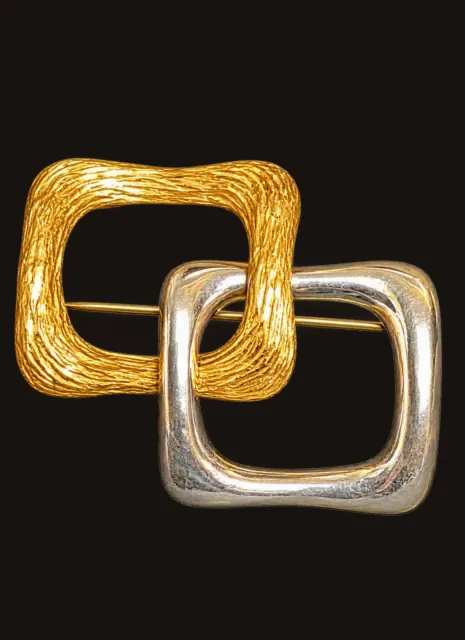 Brosche 750 er Gold