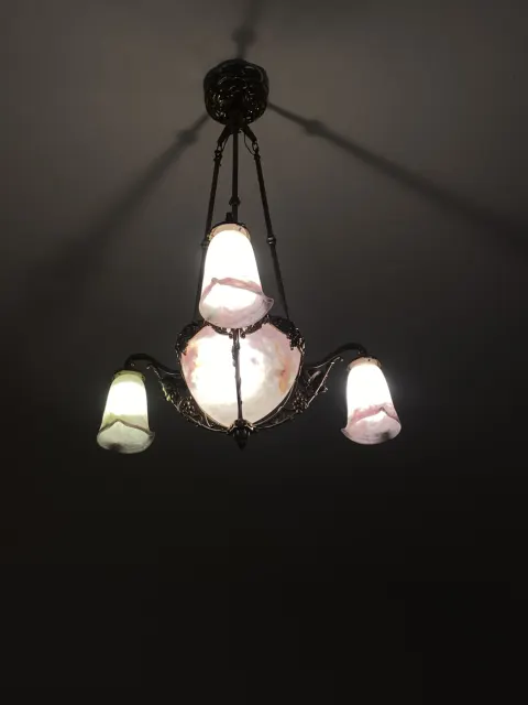Jugendstil Lampe Frankreich
