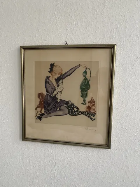 Jugendstil Bild von Brünning