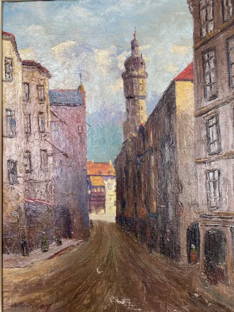 Ölbild von Hermann Schrey