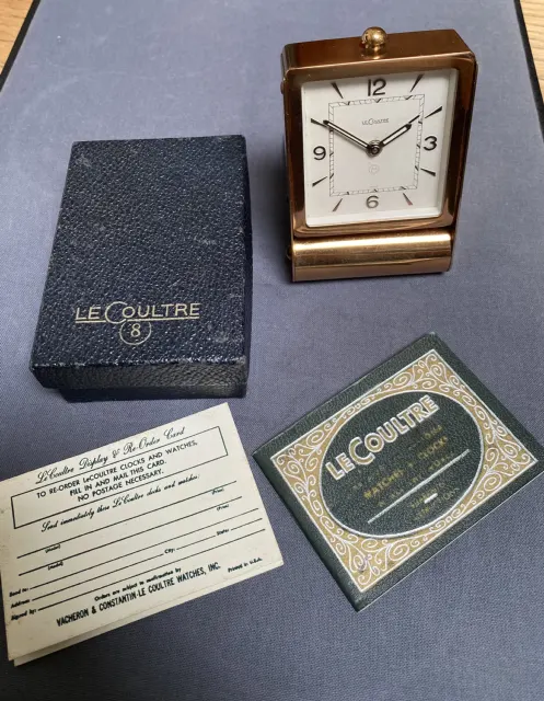 Reisewecker Jäger Le Coultre
