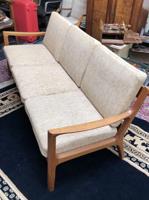 Teak-Sofa, Mid-Century